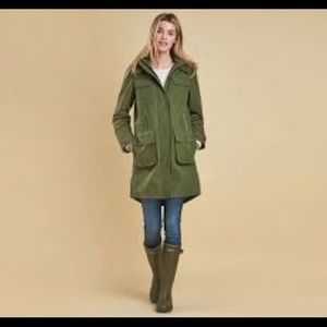 NWT Barbour Velum Coat Size 8